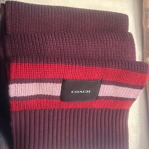 Coach NWOT scarf